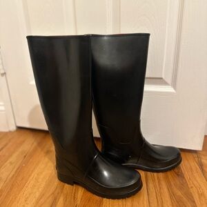 Lauren Ralph Lauren Black Winter Rain Boots size 7